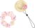 1 Set Beach Pet Clothing Mini Straw Hat Pet Flower Headband Cat Floral Headpiece Puppy Grooming Accessories Hawaiian Dog Hat Vacation Props Polyester Wreath