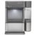 GE Profile Opal 2.0 XL with 1 Gallon Tank, Chewable Crunchable Countertop Nugget Ice Maker, Scoop included, 38 lbs in 24 hours, Pellet Ice Machine with WiFi & Smart Connected, Stainless Steel