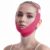 Chin Up Mask V Shaped Face Mask Jaw Exerciser Graphene V-Line Mask, red