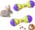 2Pcs Rabbit Treat Ball Interactive Rabbit Toys Food Dispensing Bunny Toys Guinea Pig Toys Toy Slow Feeder for Rabbits Guinea Pigs Reptile