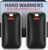 Hand Warmers Rechargeable, 2 Pack Electric Hand Warmer, Reusable Portable Pocket Heater USB Handwarmers, Gifts for Men, Women, Indoor, Outdoor, Hiking, Skiing, Camping, Hunting Accessories