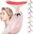 Doset Facial Massager for Face and Neck, Red-Light-Therapy-for-Face and Neck, Face culpting Wand with 7 Color, at-Home Face Tool for Skin Care (Pink)