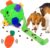 Dog Toys Interactive Snuffle Ball and Puzzle Toy for Any Size Dogs, Encourages Natural Foraging Skills, Slow Feeding Dog Enrichment Toys for Training and Stress Relief, Machine Washable