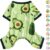 Dog Pajamas Pjs Summer Fall Dog Clothes for Small Dogs Girl – Boy -Small – Medium Size Dogs, Soft Stretchy Puppy Clothes Doggie Onesies Cat Pet Jammies Outfit (Avocado Green, Small)