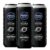 NIVEA MEN DEEP Active Clean Charcoal Body Wash, Cleansing Body Wash with Natural Charcoal, 3 Pack of 16.9 Fl Oz Bottles