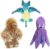 Barkbox Best of BarkBox Bundle – Squeaky Dog Toys – Plush Chew Toys – Puppy and Pet Toys for Medium and Large Dogs – Gordon The Sloth, Dingbert The Dragon, and Ollie The Octopus