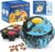 4-IN-1 Dog Toys – Frozen Dog Treat to Keep Them Busy, Treats Puzzle Ball Toy, Interactive Treat Dispensing Dog Toy, Durable Rubber Chew Toys, DIY Freezable Fillable Treat Toy, Mental Enrichment Toys