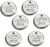 High Tech Pet 6-Pack Electronic Collar Battery for Model MS-4 and MS-5